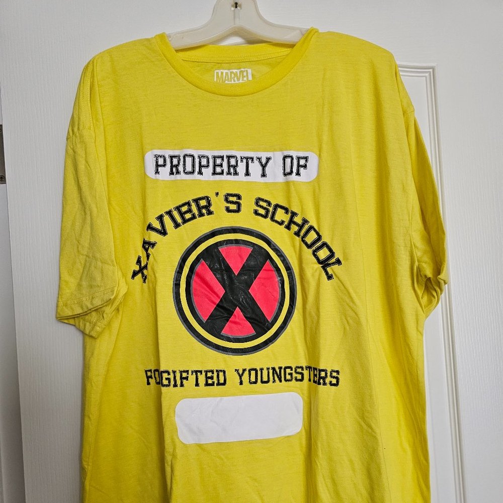 Loot Crate Exclusive X-Men Xavier's School Brand New Men's Tshirt 2XL